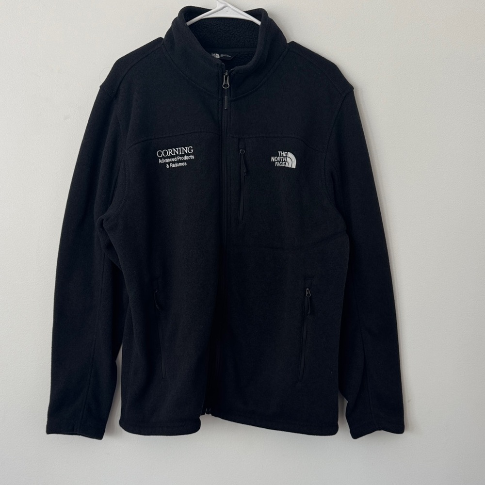 The North Face Black Full-Zip Fleece Jacket
